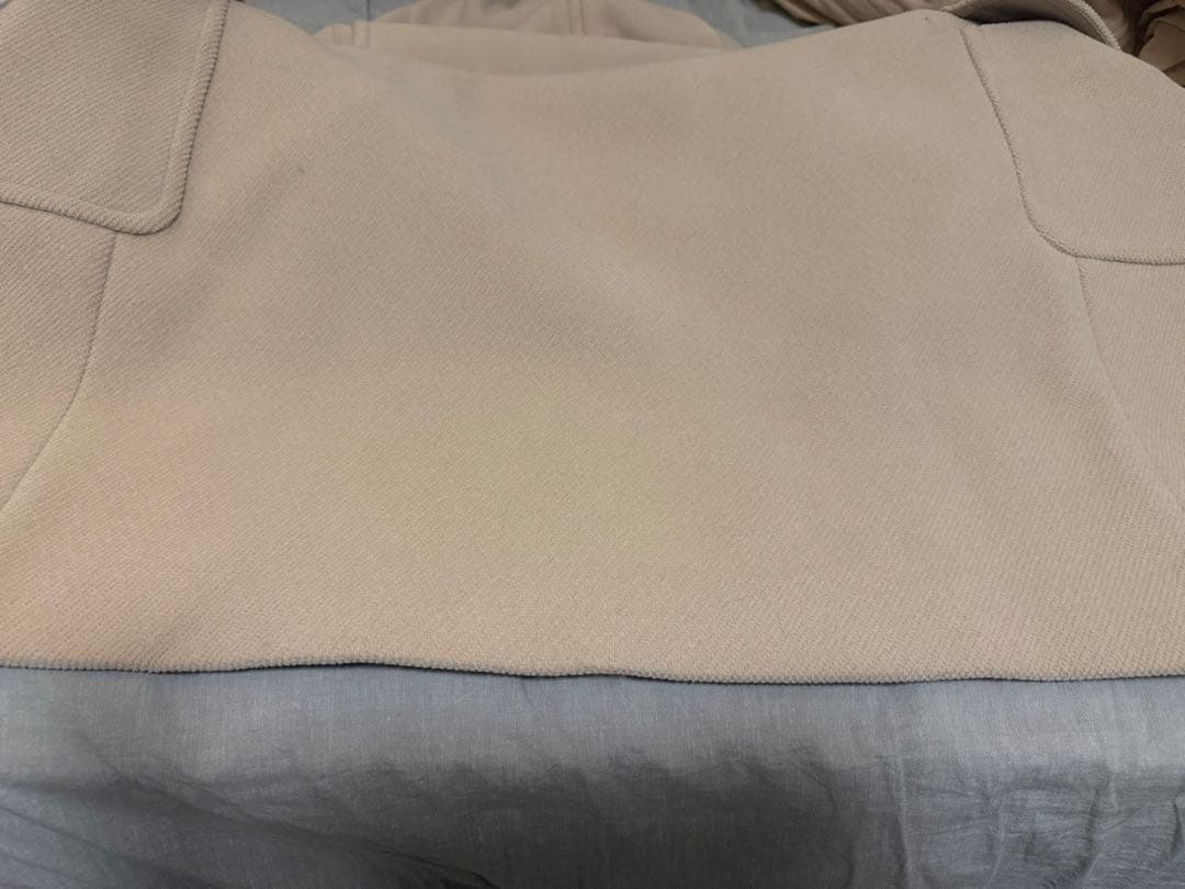 Gigi ベージュ ダッフルコート フード付き