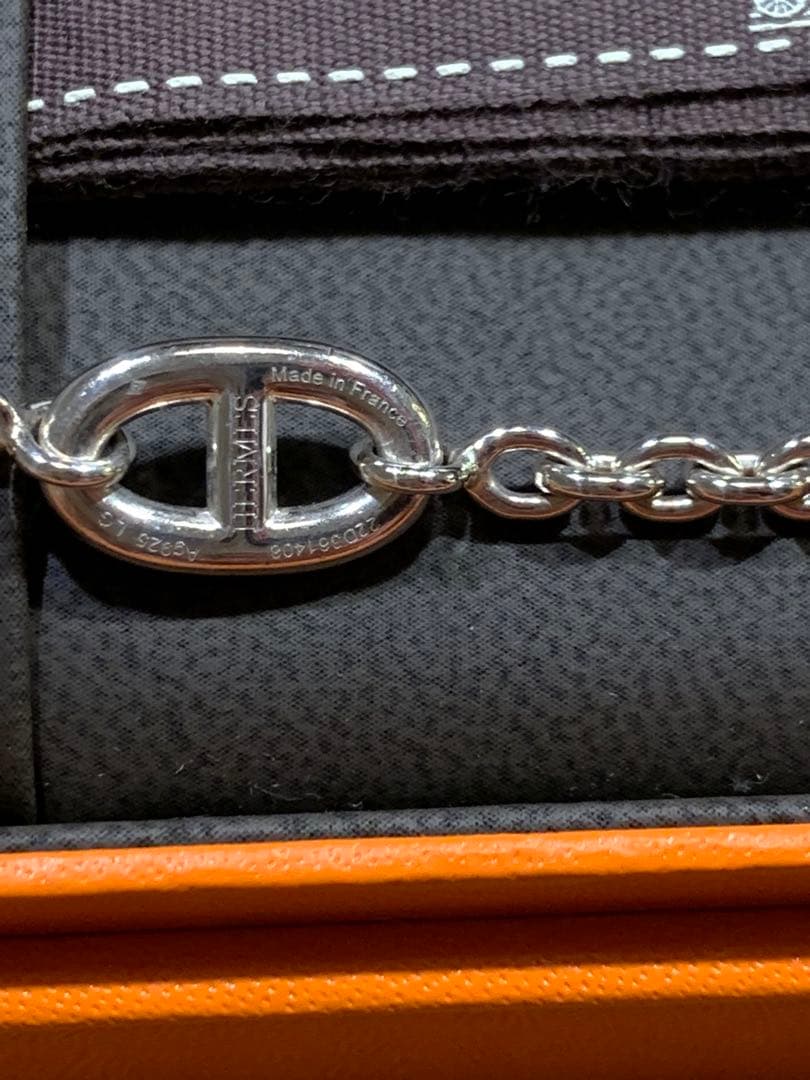 HR！！HERMES ファランドール　LG ブレスレット