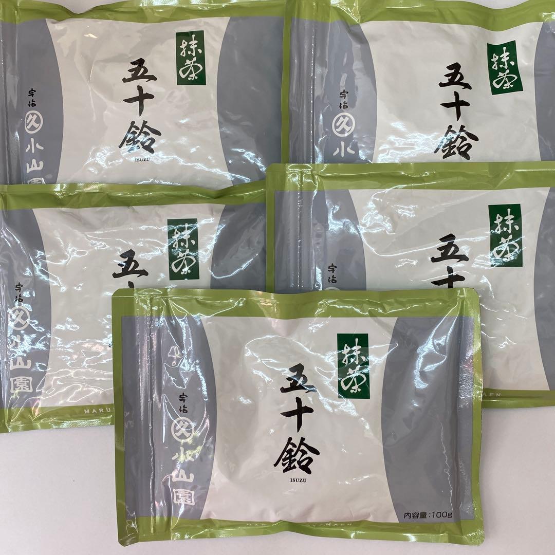 丸久小山園MARUKYU KOYAMAEN 抹茶 五十鈴100g 袋5袋セット