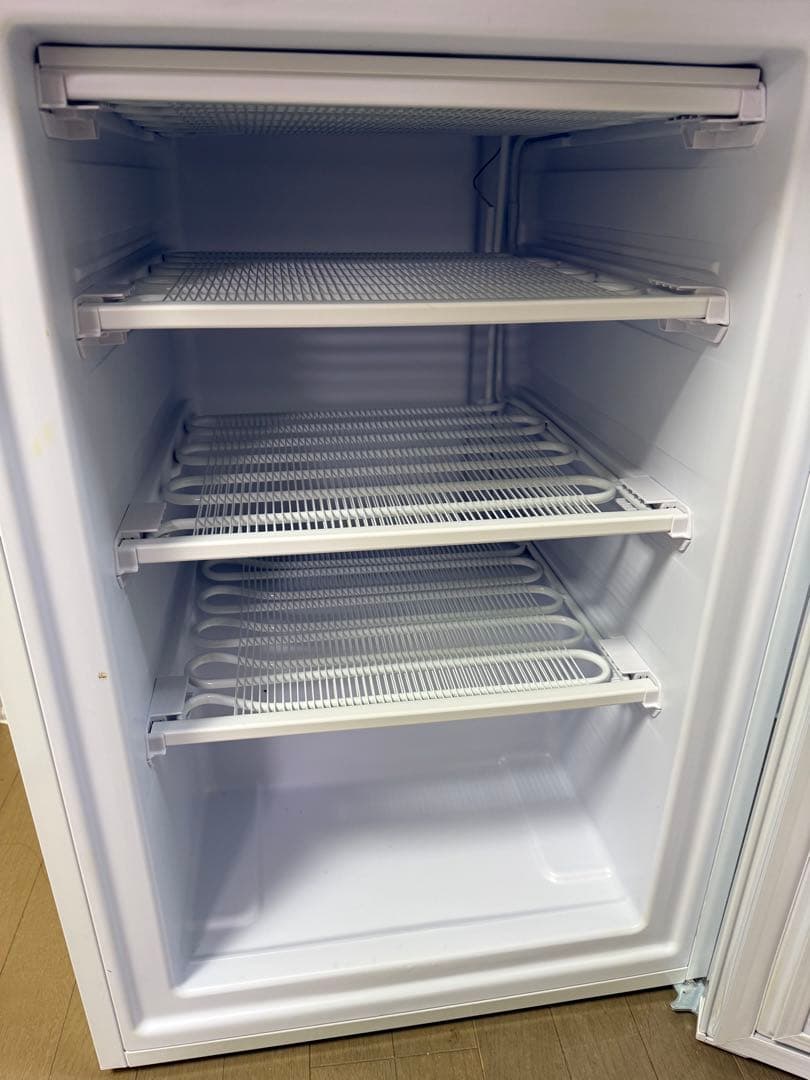 IRIS OHYAMA 冷凍庫 ホワイト　着払い　直接引き取り　2020年85l