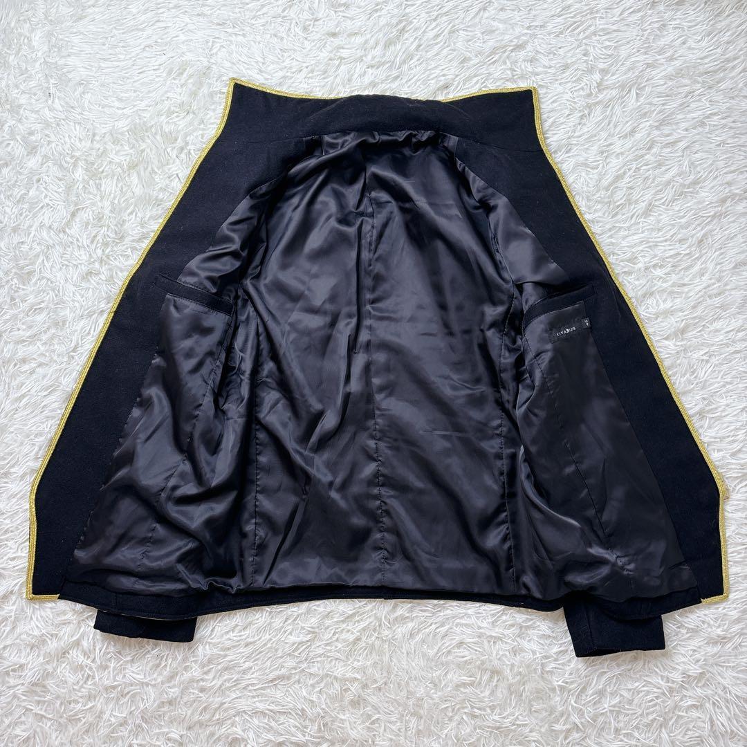 CIVARIZE シヴァーライズ ナポレオンジャケット 金ボタン 黒 L