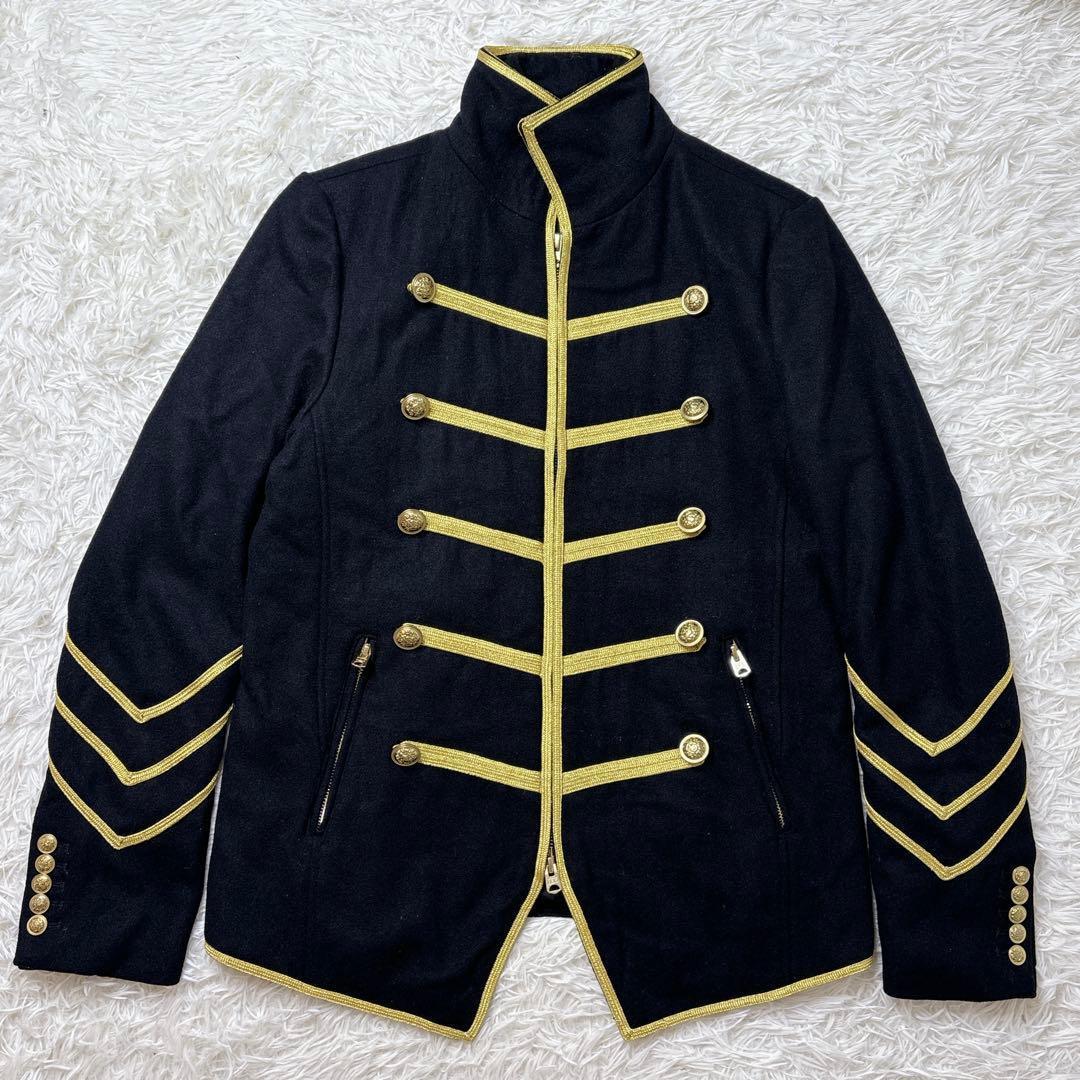 CIVARIZE シヴァーライズ ナポレオンジャケット 金ボタン 黒 L