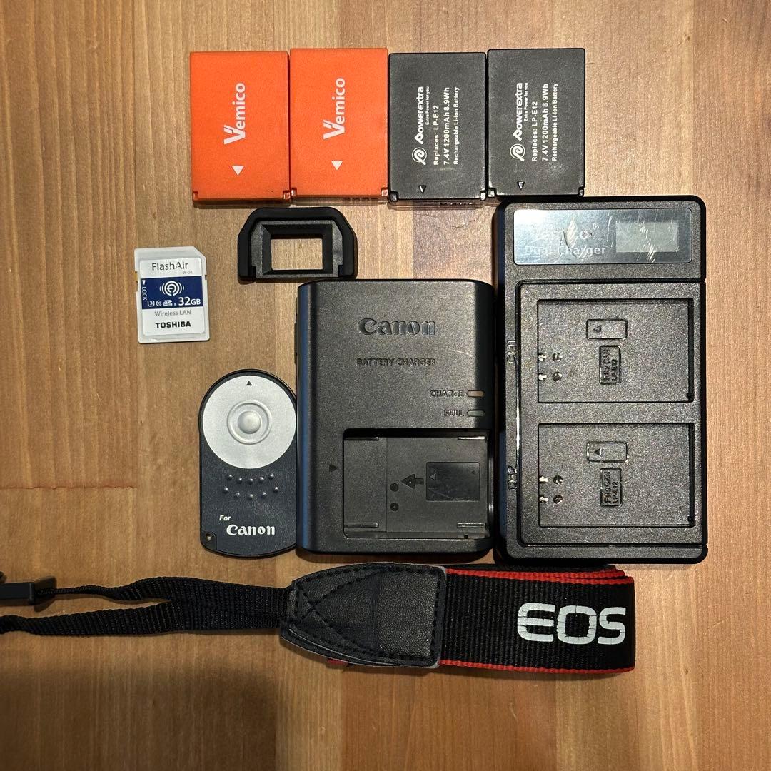 【値下げ】Canon EOS Kiss X7+レンズ3本＋アクセサリー多種