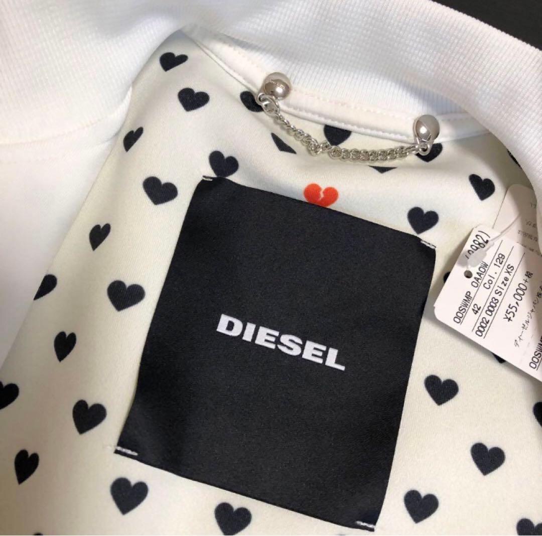 新品タグ付き　DIESEl ディーゼル ラムレザー　スタジャン　スカジャン　羊革