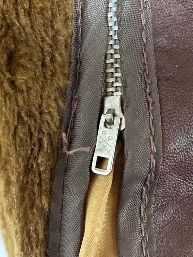 70s USA製 Schott シングルライダースジャケット ファーライナー付き