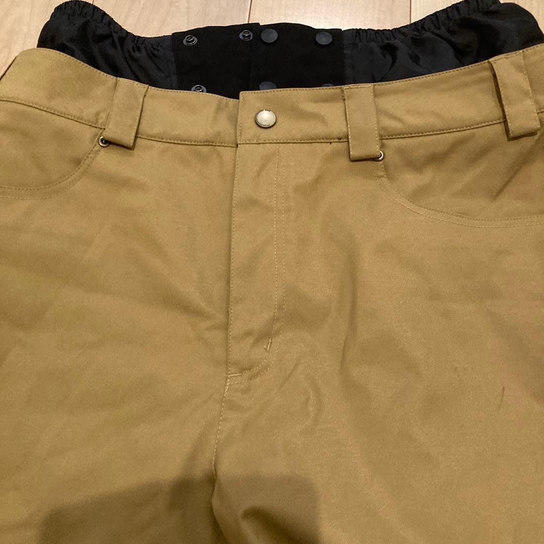 スノーボード　ローム　バギーパンツウェア　 L ベージュお洒落格安で！