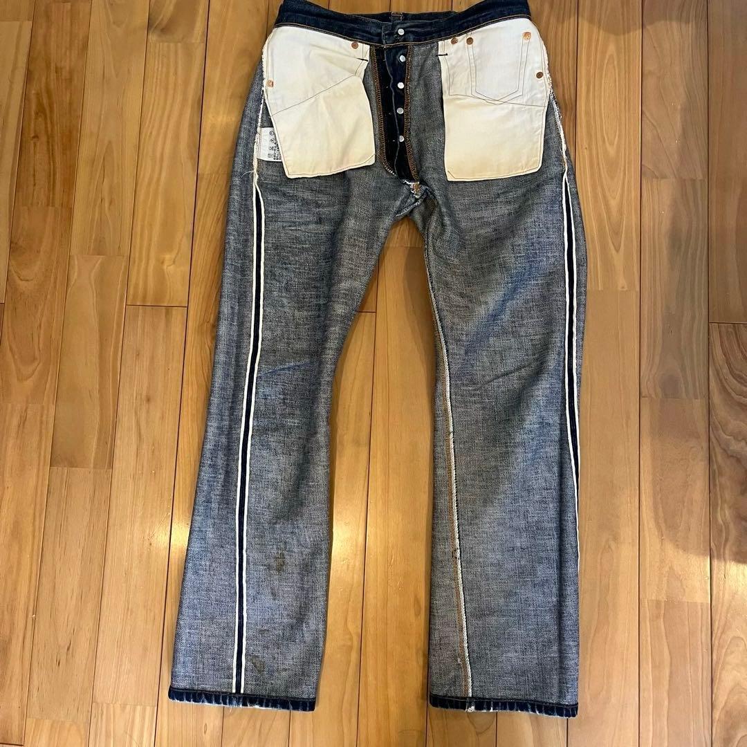 ふ*し様 Levi'sリーバイス501XX 47年復刻 バレンシア製 片面BIG