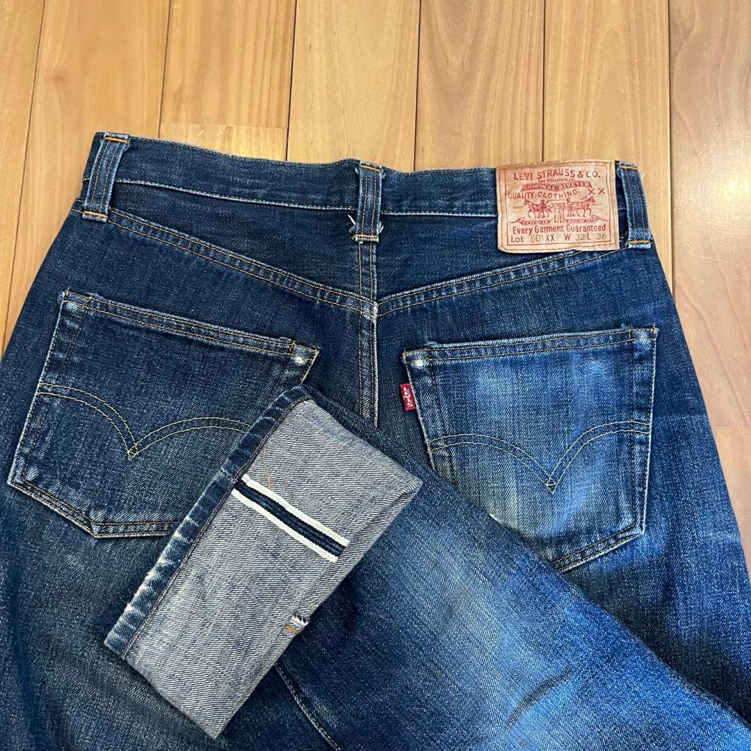 ふ*し様 Levi'sリーバイス501XX 47年復刻 バレンシア製 片面BIG