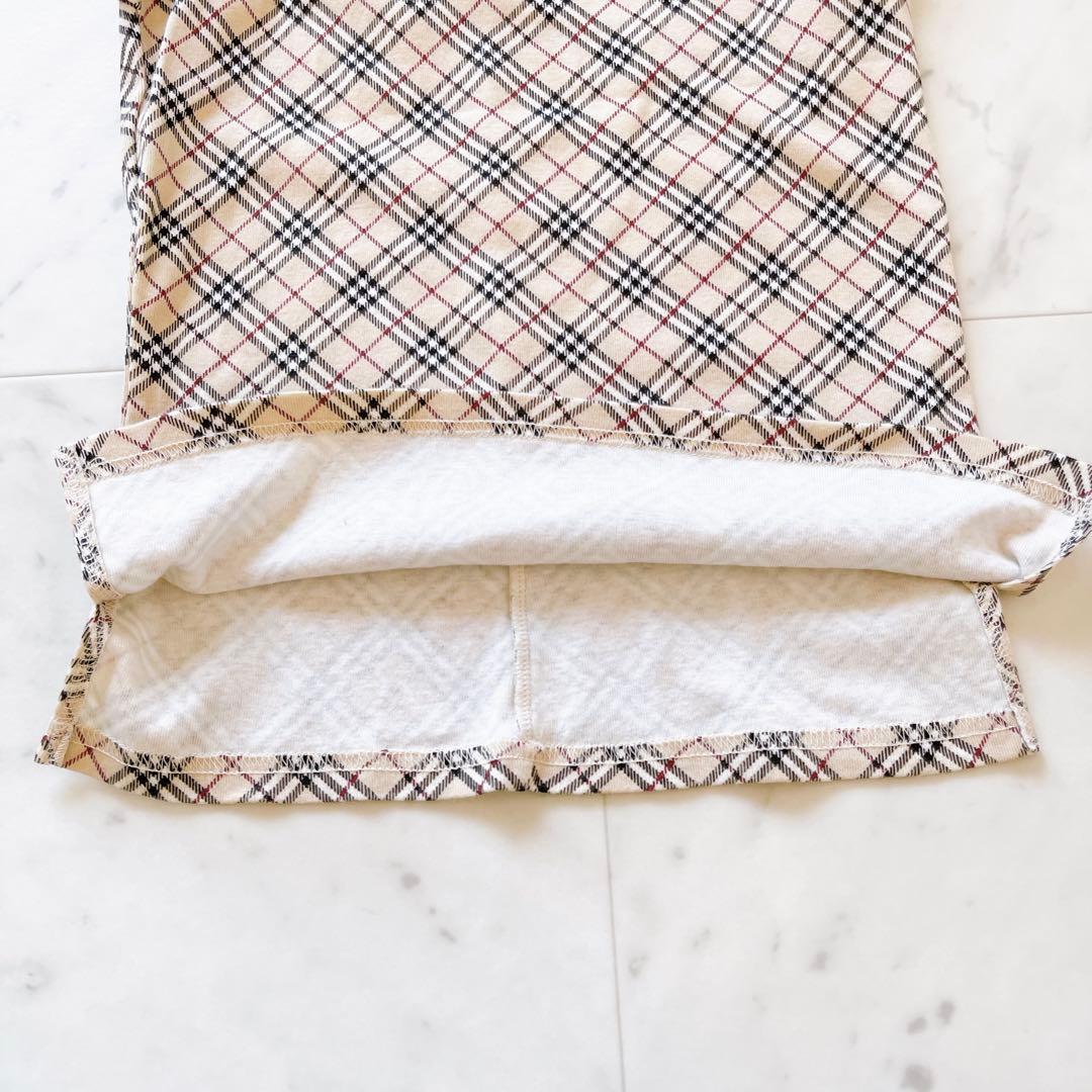 美品★BURBERRY BLUE LABEL バックリボンタンクトップ　チェック