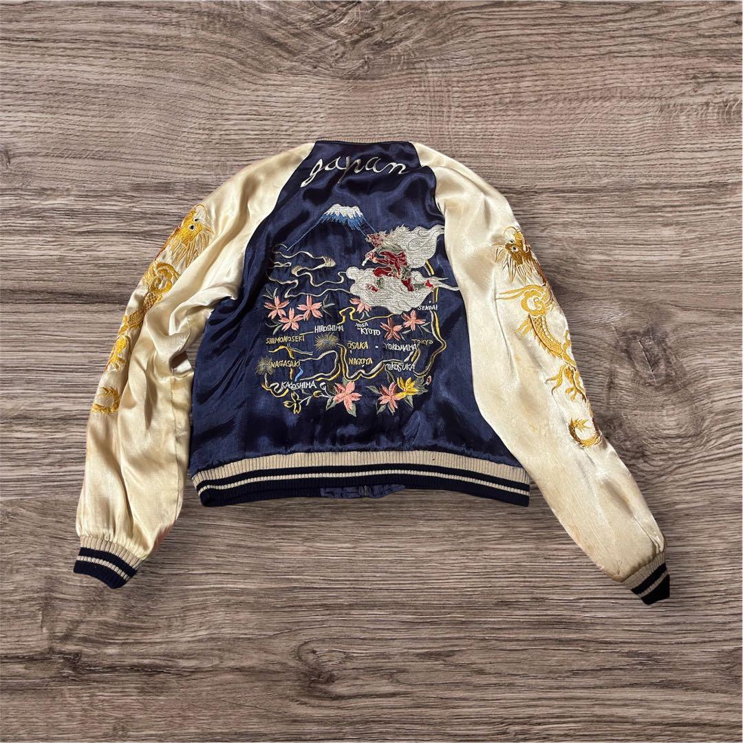 別珍 スカジャン 60s ヴィンテージ 50s