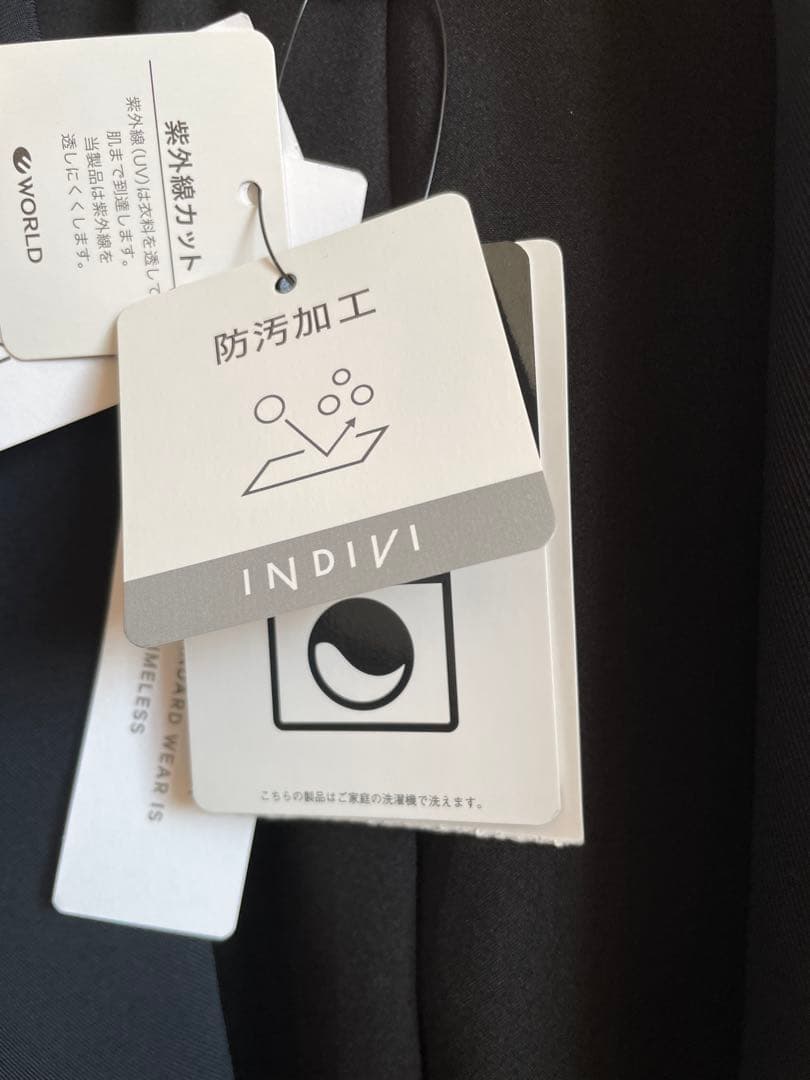 新品 インディヴィ INDIVI スーツ ジャケット38/パンツ40