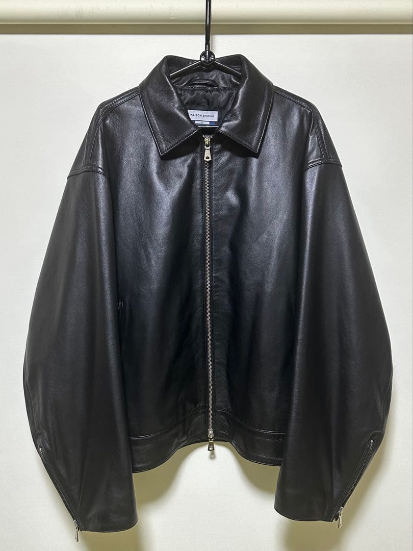 [MAISON SPECIAL]オーバーシングルライダージャケット