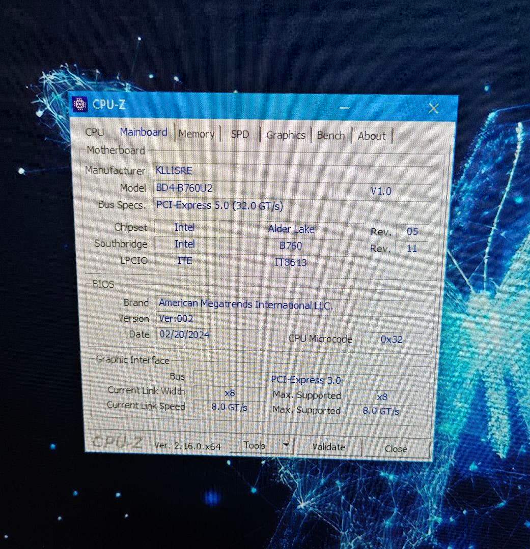 Intel Core i5-12400F + B760 マザーボードセット