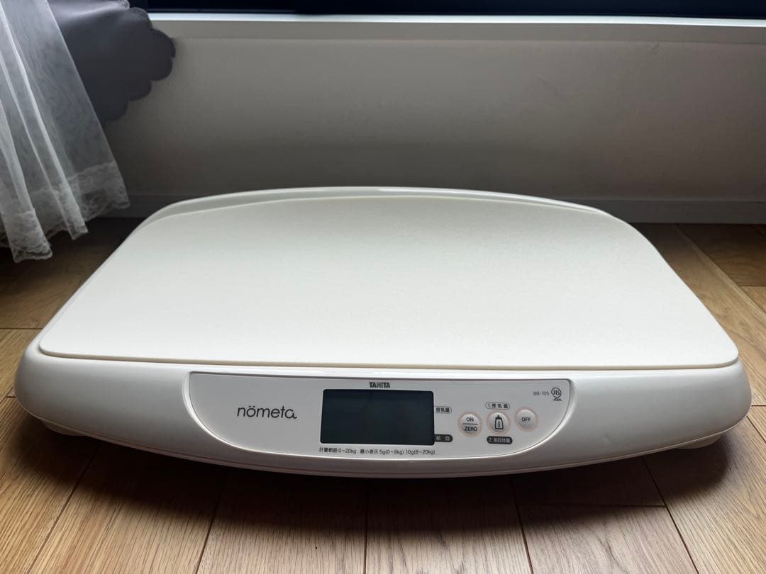 Tanita noデジタル赤ちゃん体重計 ホワイト