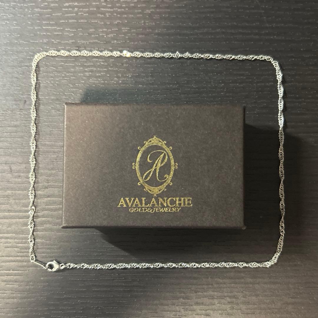アヴァランチスクリューネックレスシルバー925