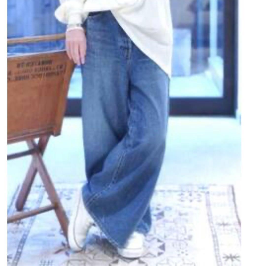 journal standard luxe 12.5ozデニムフレアバギー5PK