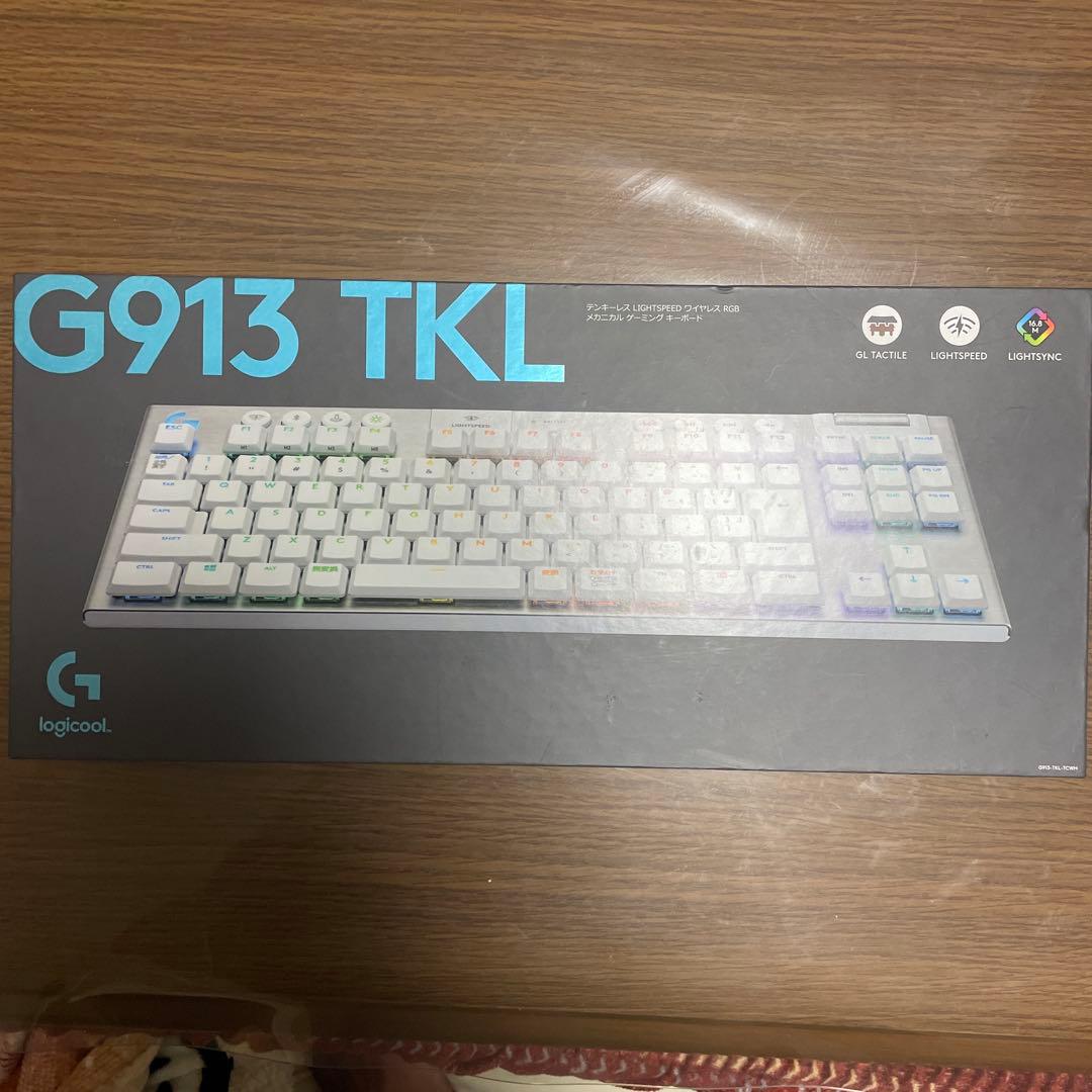 Logicool G913 TKL LIGHTSPEEDワイヤレス　RGB