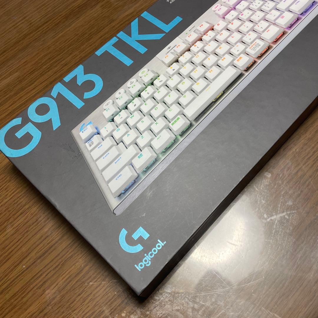 Logicool G913 TKL LIGHTSPEEDワイヤレス　RGB