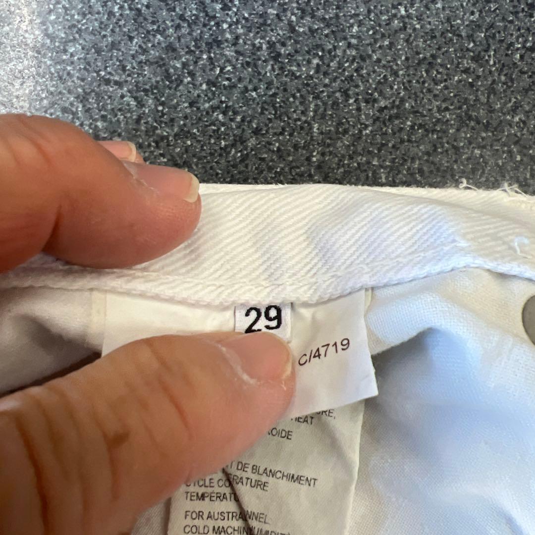 S*T様 超希少当時物新宿伊勢丹購入ヘルムートラングホワイトデニム29インチ