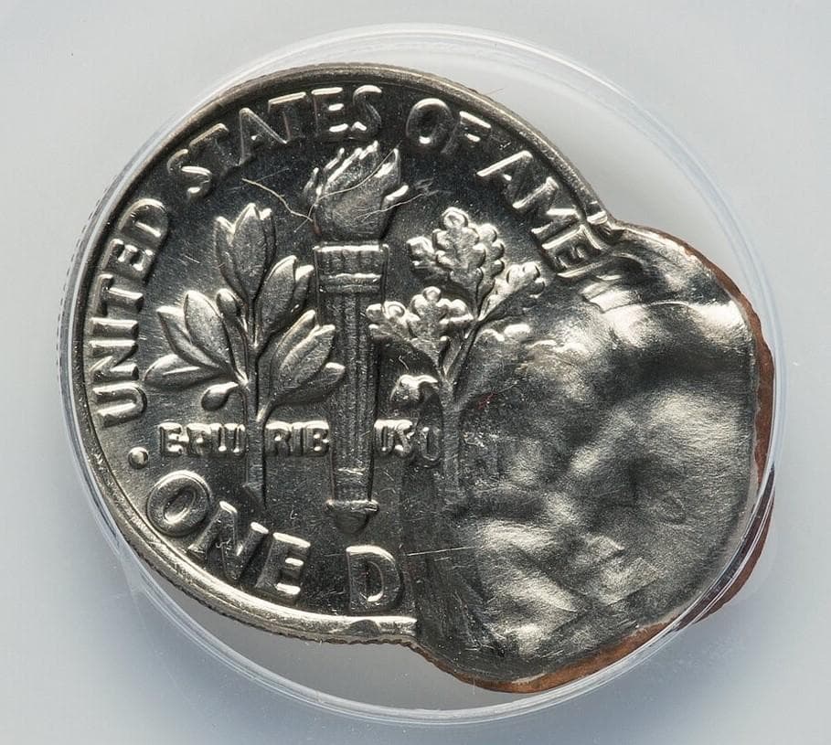 エラー アメリカ 1985-P ルーズベルト 10セント