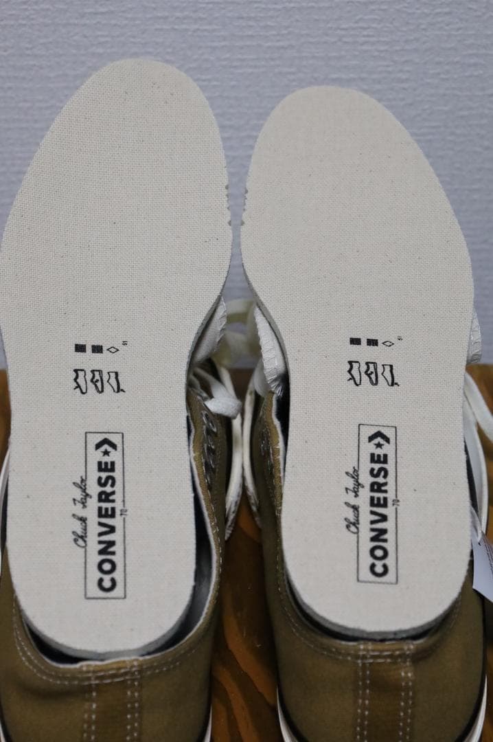 正規品新品コンバース チャックテイラー CT70 27cm 茶ブラウンローカット