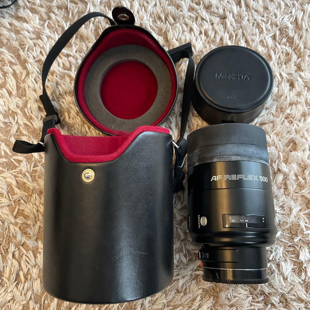 MINOLTA AF REFLEX500 レンズ