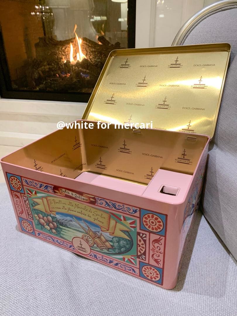 ドルガバ 限定品 パネットーネ缶プレゼント♡入手困難品