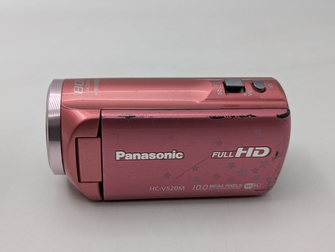 Panasonic パナソニック メモリー ビデオカメラ HC-V520M