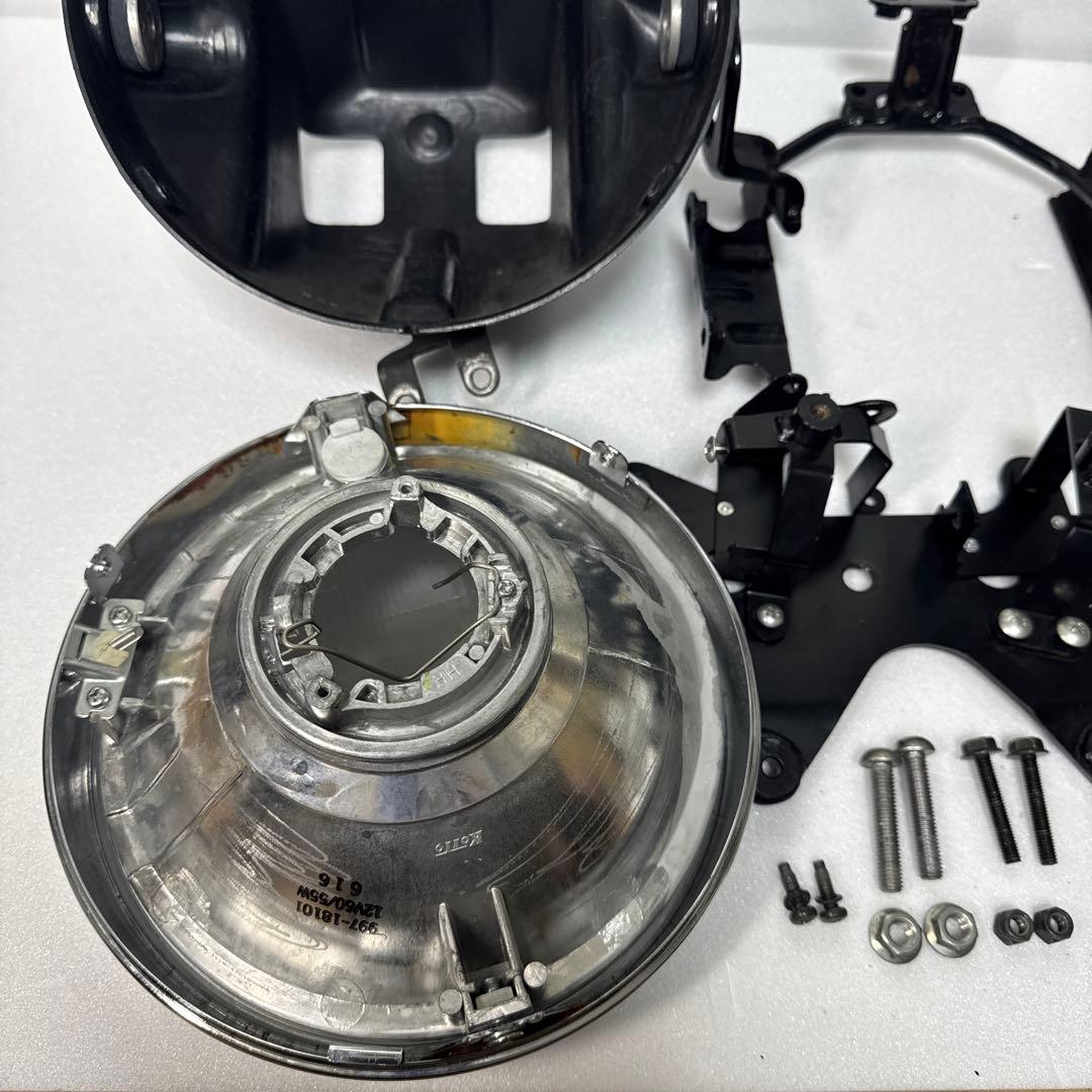 ZRX1200ダエグ用丸目ヘッドライト