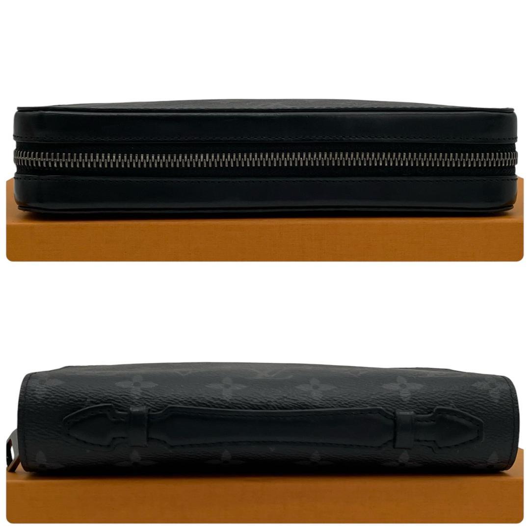 【超極美品】ルイヴィトン ジッピーXL 長財布 モノグラム エクリプス