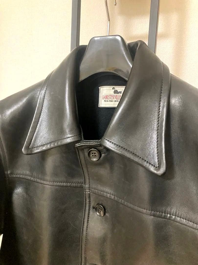 GANGSTERVILLE 30's カーコート ホースハイド M