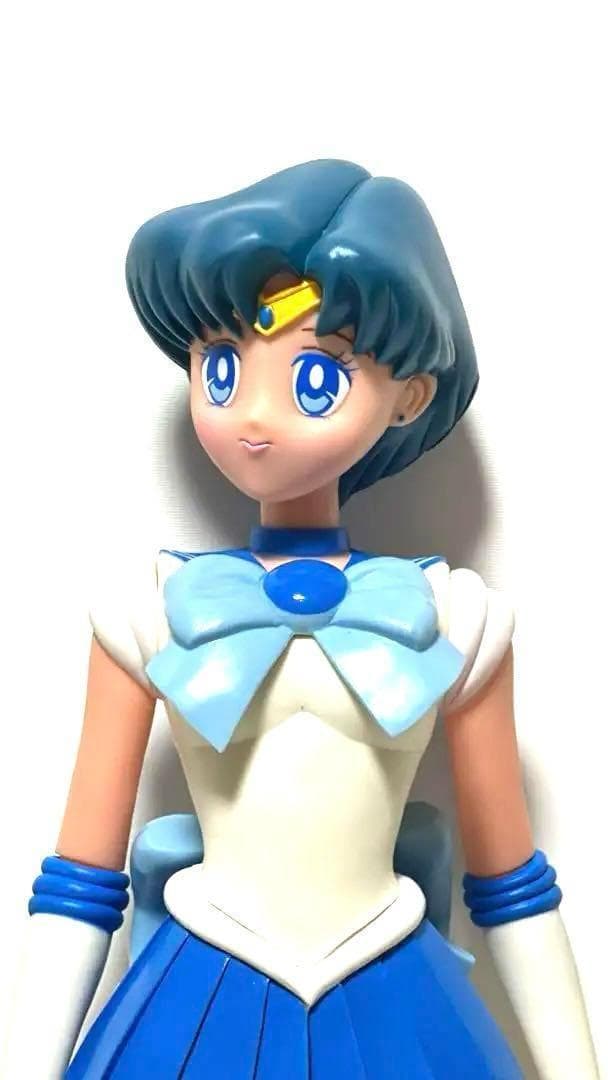 セーラームーンマーキュリー特大レトロフィギュア全長48cm希少セーラーシスターズ