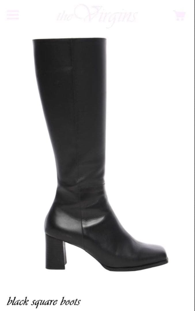 せいらちゃん着用　the virgins ロングブーツ