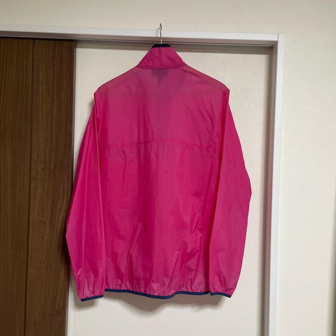 patagonia ピンク フーディニ　スナップT プルオーバー M