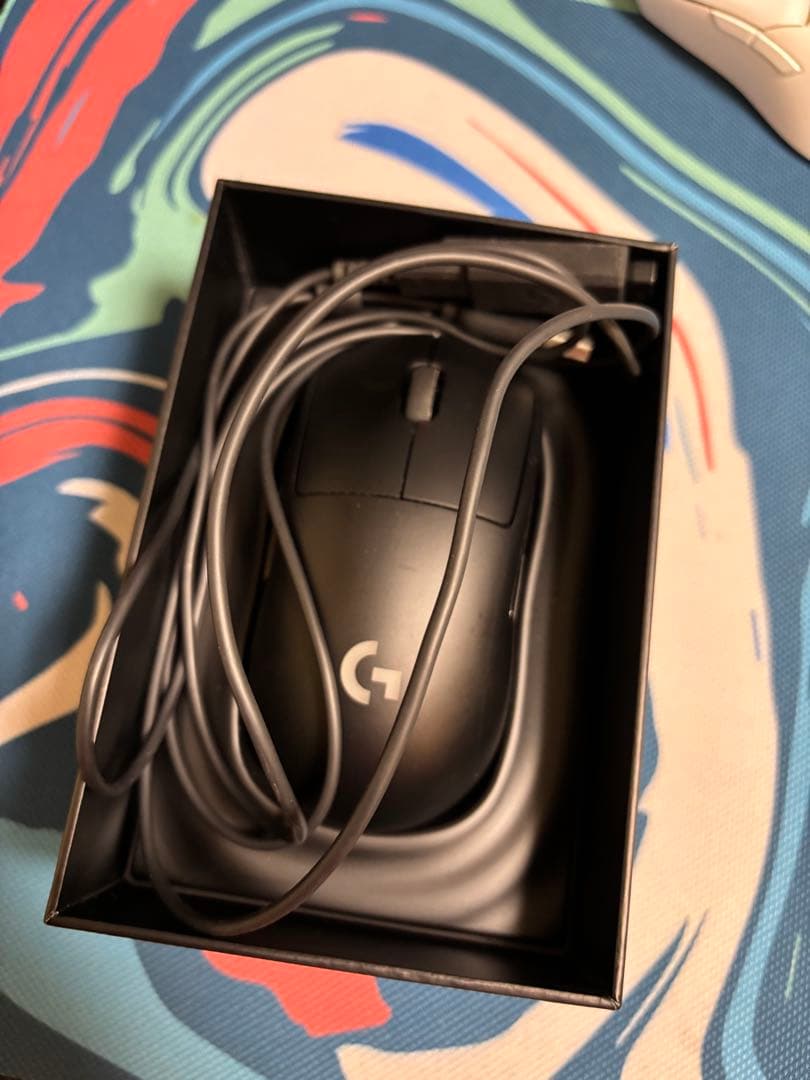 Logitech G PRO ワイヤレスマウス 本体 マウスソール付き