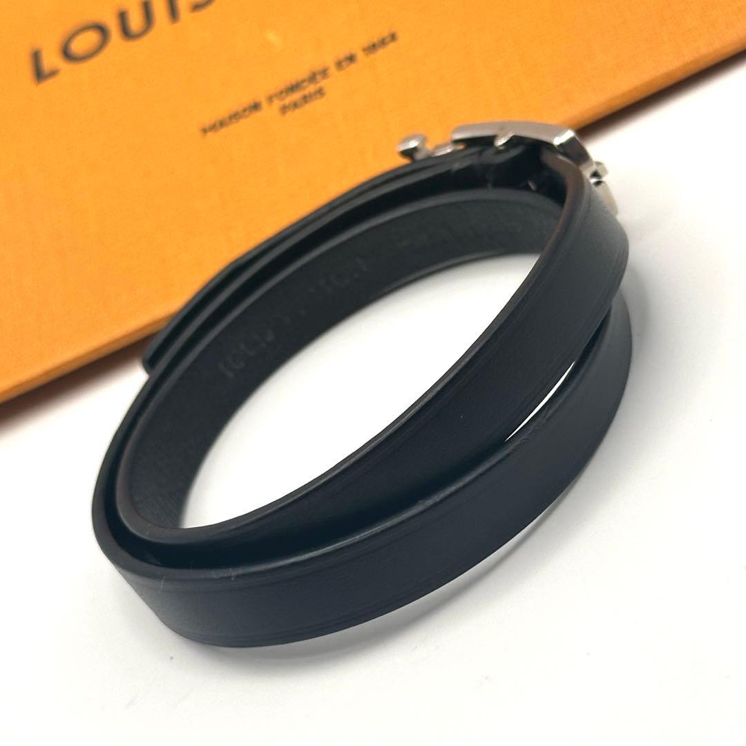 LOUIS VUITTON ブラスレ ネオグラム 2連 シルバー金具