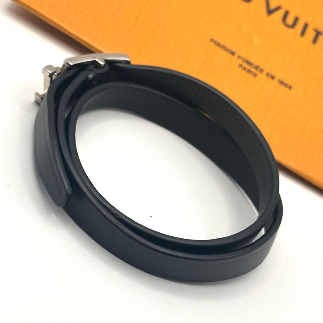 LOUIS VUITTON ブラスレ ネオグラム 2連 シルバー金具