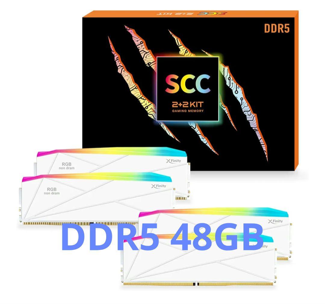 Manta V-Color DDR5-7200 48GB 24GBx2 白