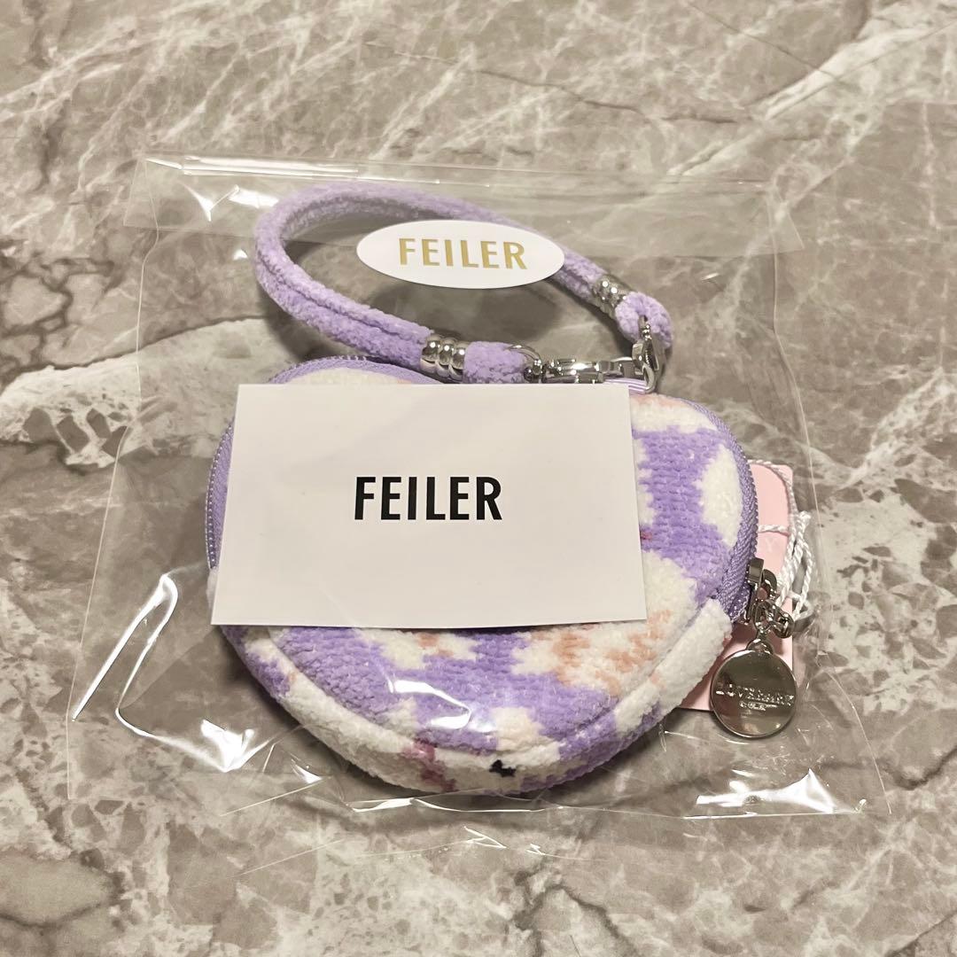 【匿名配送】ラブラリーバイフェイラー モフモフネコチャン ハートポーチ