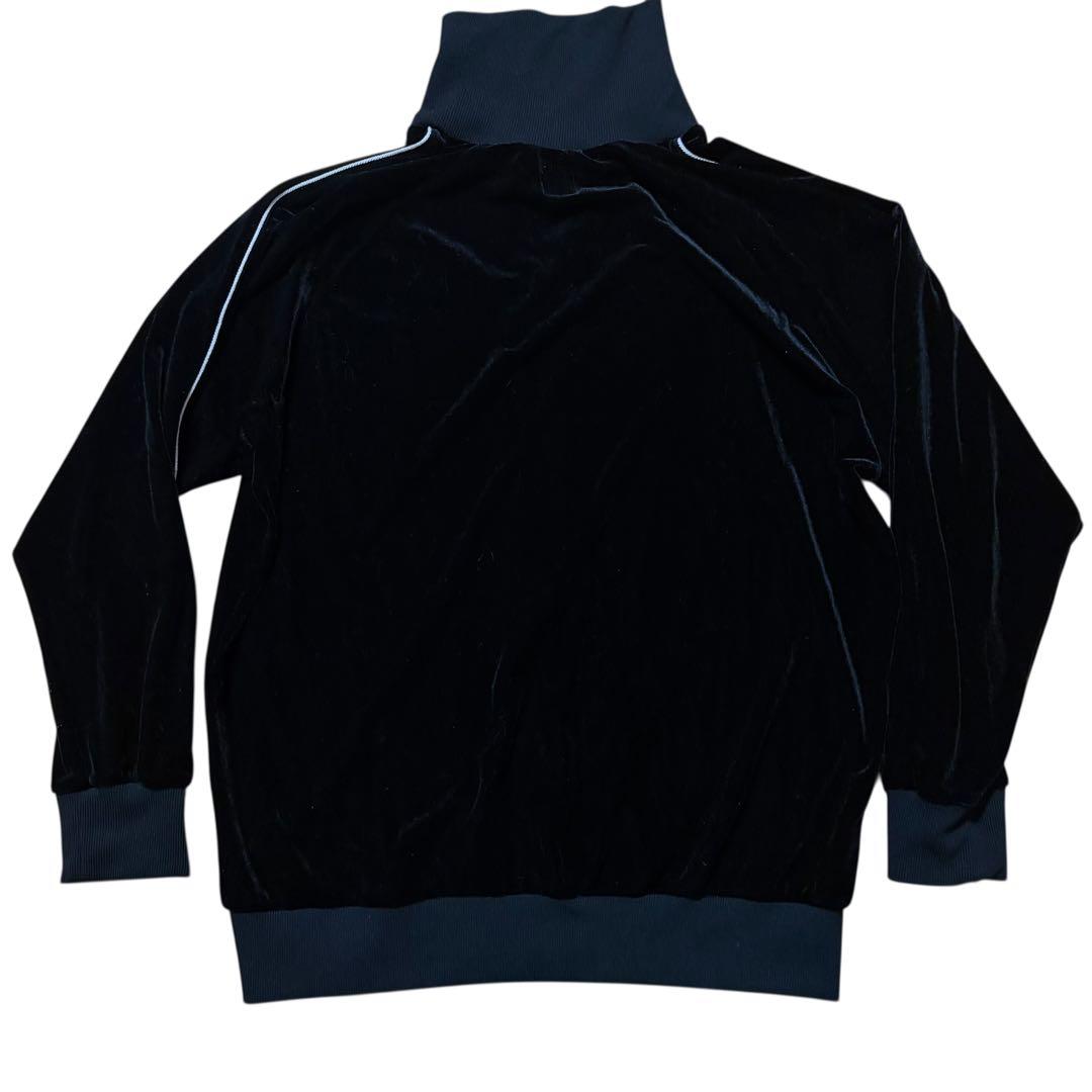 ciatre トラックジャケット　ベロア　シアター　ブラック　ラインストーン　M