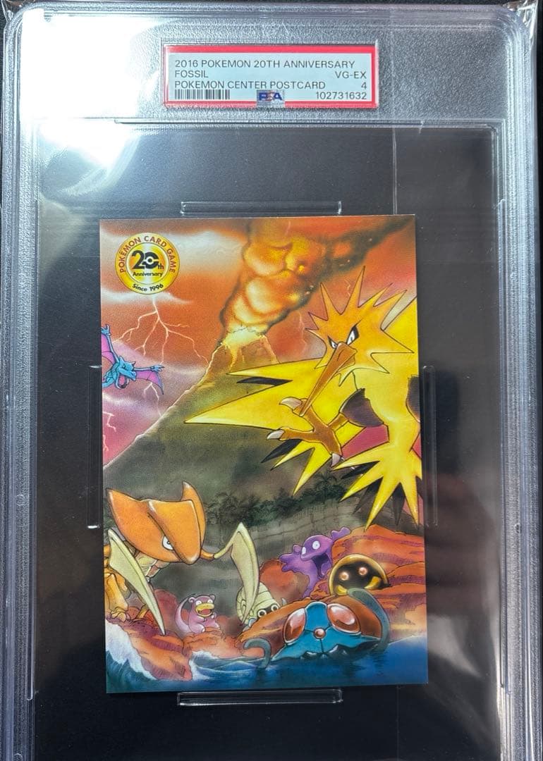 PSA鑑定品　3枚セット　ポケモンカードゲーム 20周年記念　旧裏パックイラスト
