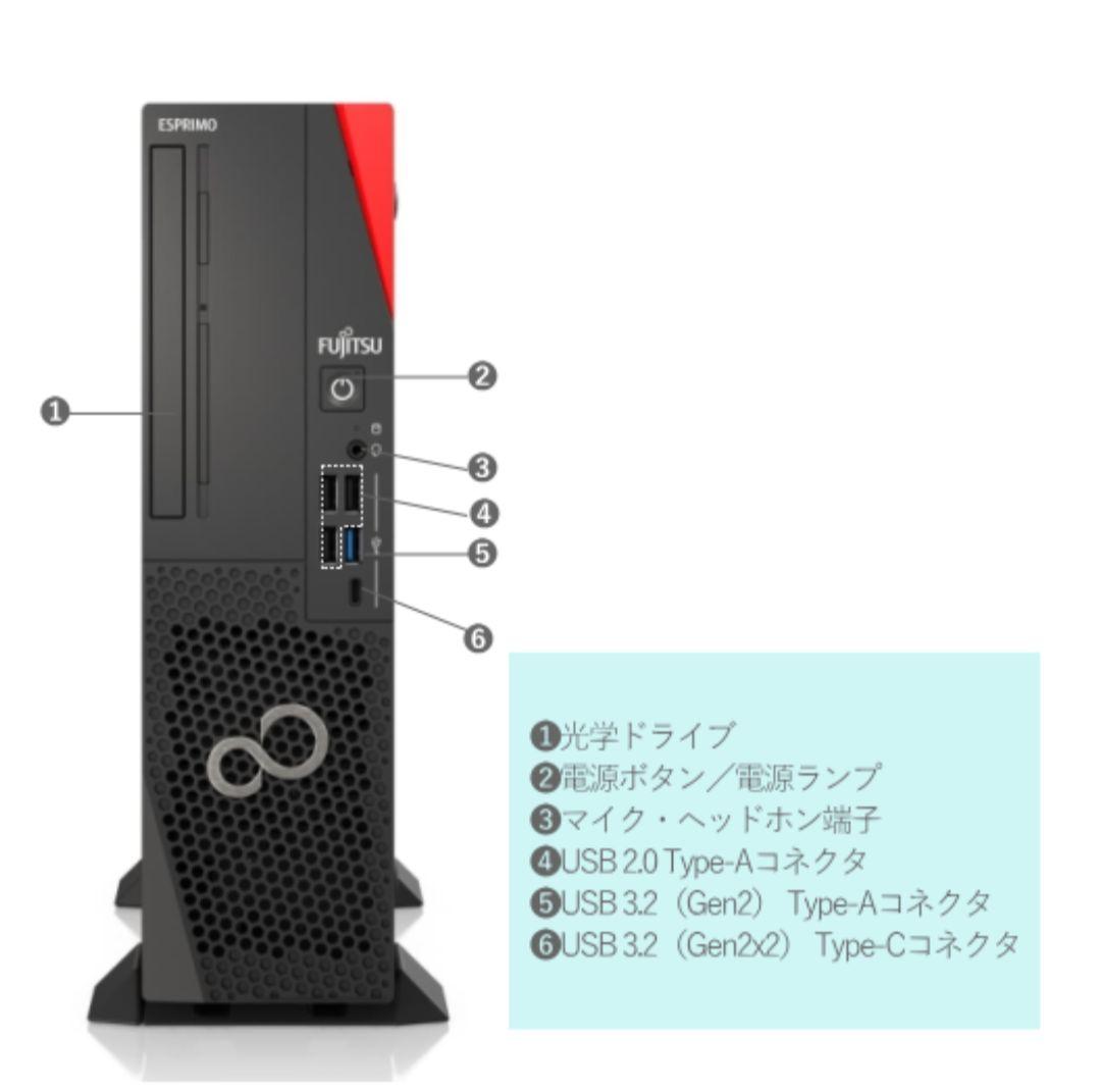 富士通　デスクトップPC 本体　ESPRIMO D7014/RX