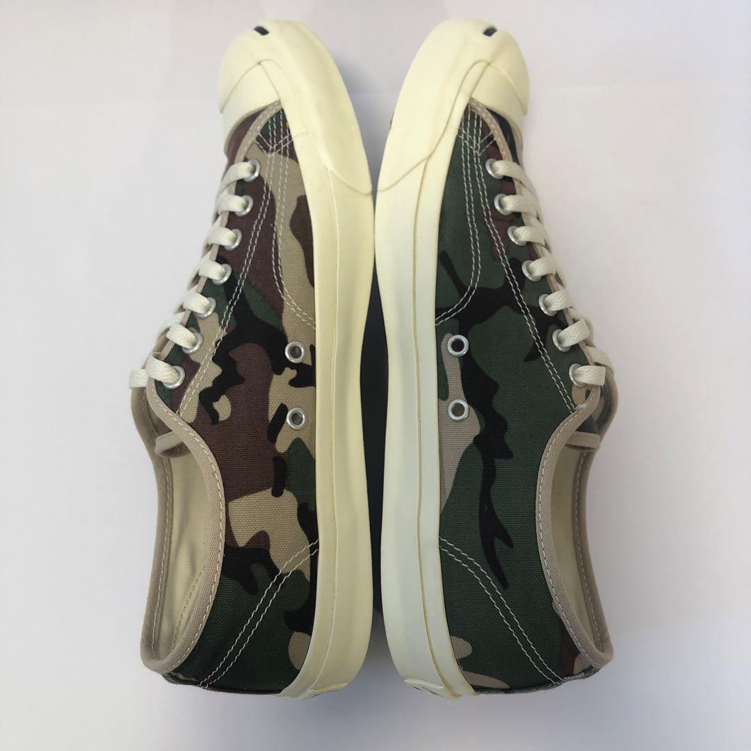美品 converse コンバース ジャックパーセル キャンバス カモフラ カモ