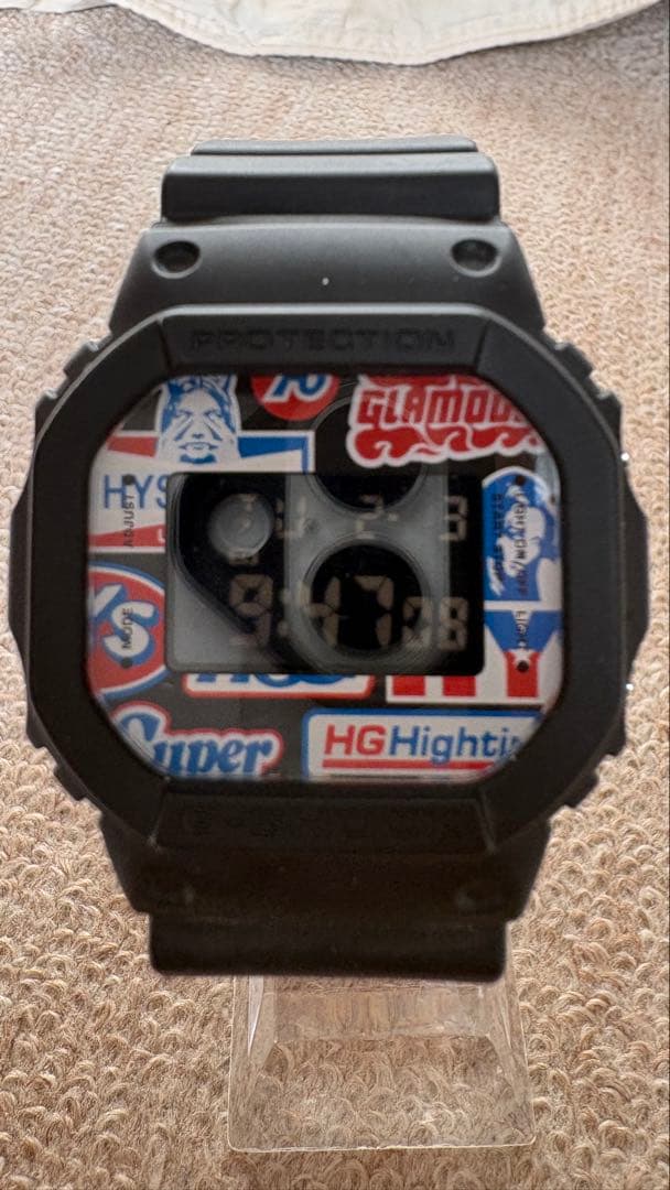 CASIO G-SHOCK DW-5600VT ヒスコラボ時計