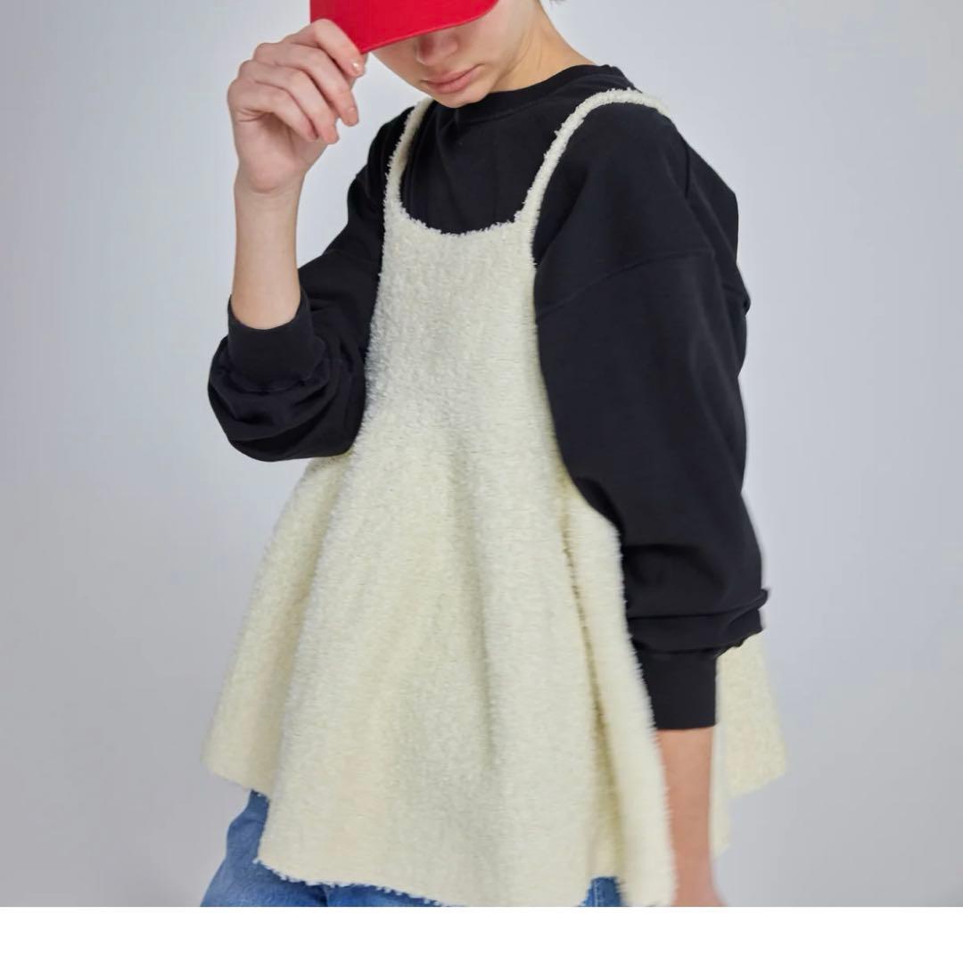 searoomlynn Ribbon Yarn フレアニットキャミ