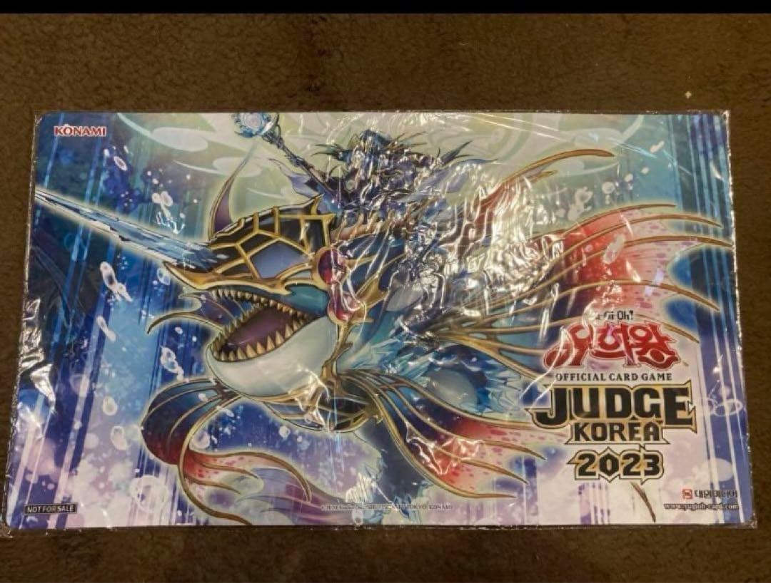 遊戯王　韓国　ネーレイマナス　judge プレイマット