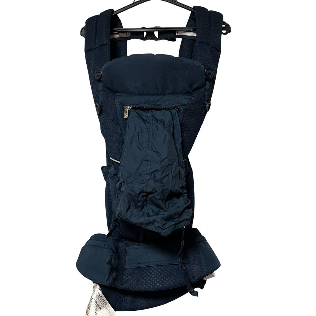 綺麗！エルゴベビーオムニ ブリーズ メッシュ ミッドナイトブルー