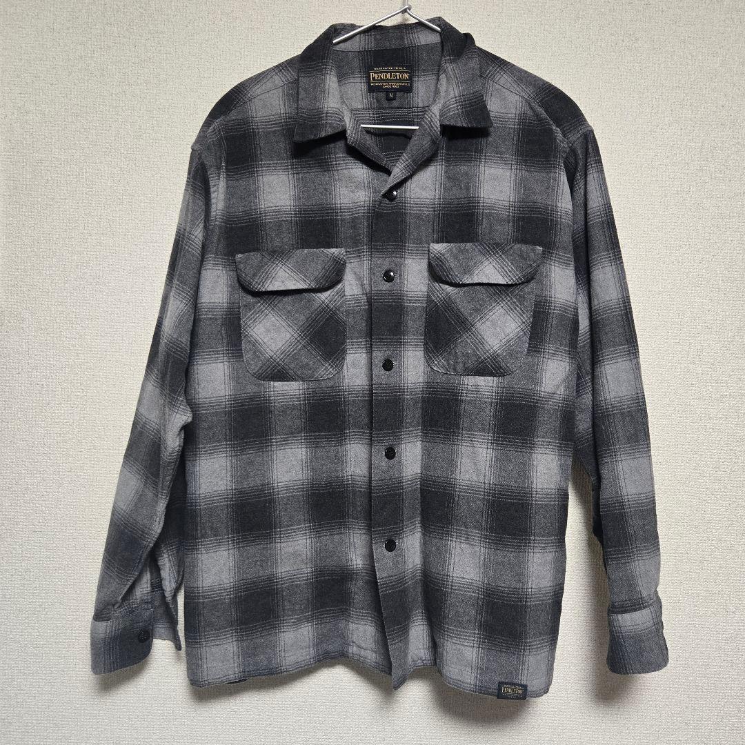 【サイズM】<ペンドルトン>オープンカラーシャツ
