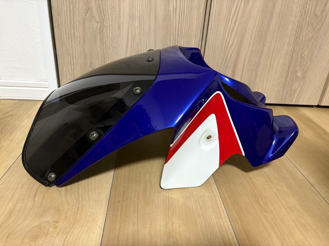 CB400SF ビキニカウル Nプロジェクト パールヘロンブルー トリコロール