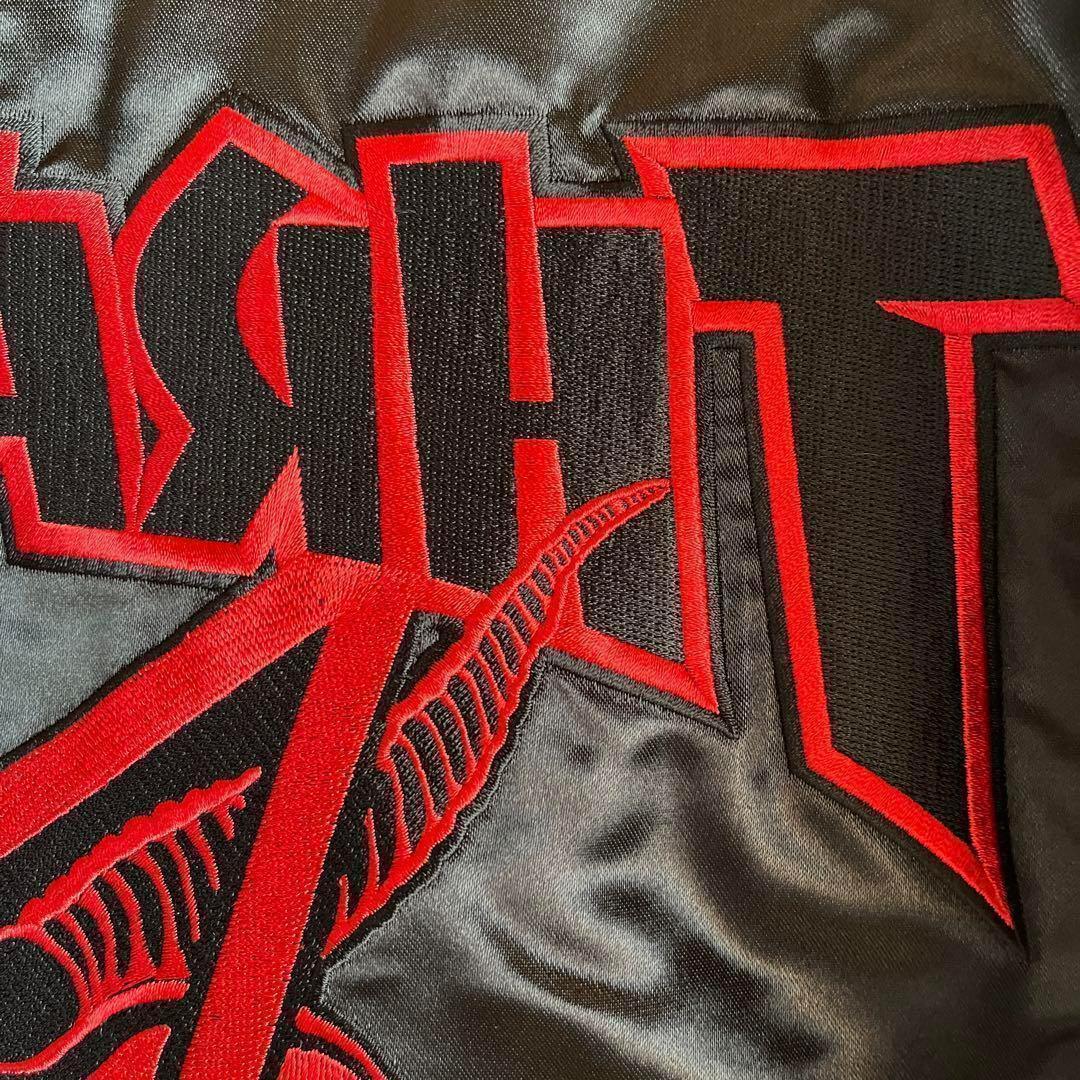 シュプリーム × スラッシャー 刺繍ロゴ スカジャン ブルゾン